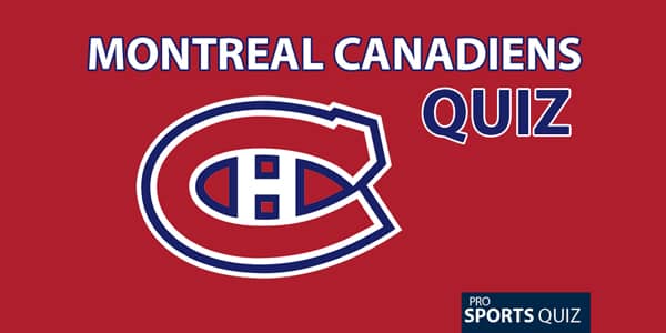 Montreal Canadiens Quiz and trivia