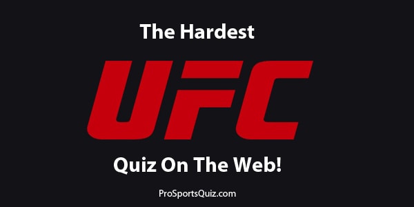 UFC trivia