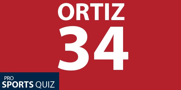 David Ortiz quiz and trivia