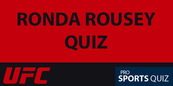 Ronda Rousey Quiz How Big Of A Rowdy Fan Are You 2021