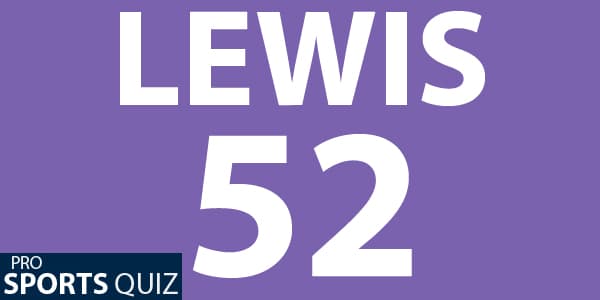 Ray Lewis Quiz and trivia