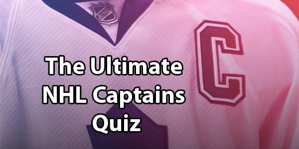 NHL Captains Quiz