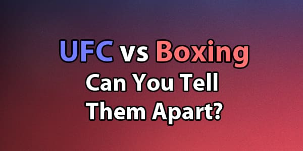 UFC vs Boxing Quiz