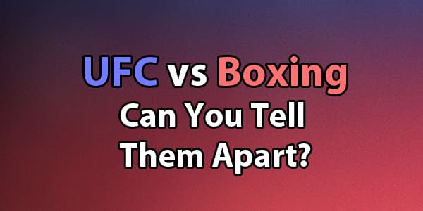 UFC vs Boxing Quiz
